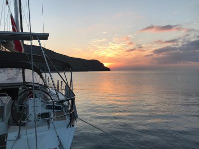 Sonnenuntergang in Hayit Bükü