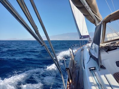 Überfahrt nach La Gomera